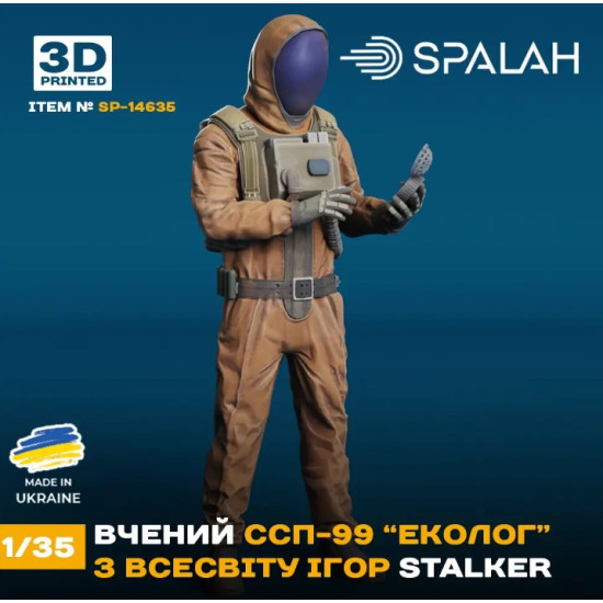 Spalah 14635 1/35 Scientist Ssp-99 Ecologist From The Game Universe Stalker