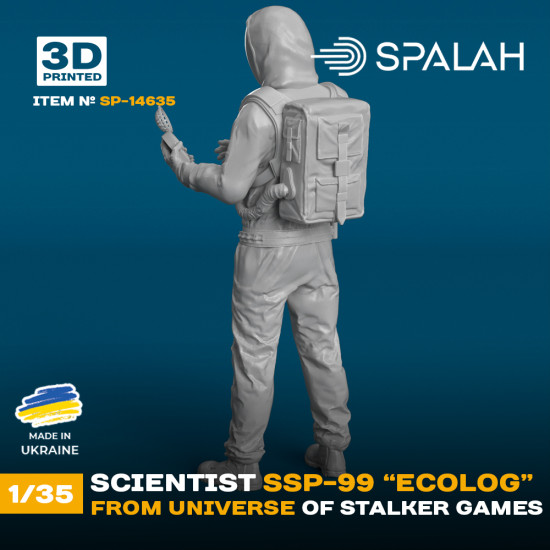 Spalah 14635 1/35 Scientist Ssp-99 Ecologist From The Game Universe Stalker