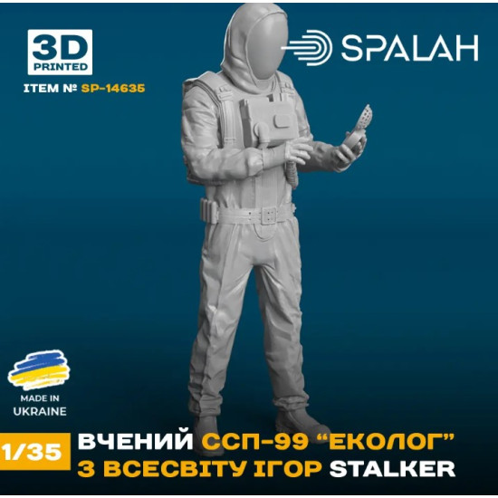 Spalah 14635 1/35 Scientist Ssp-99 Ecologist From The Game Universe Stalker