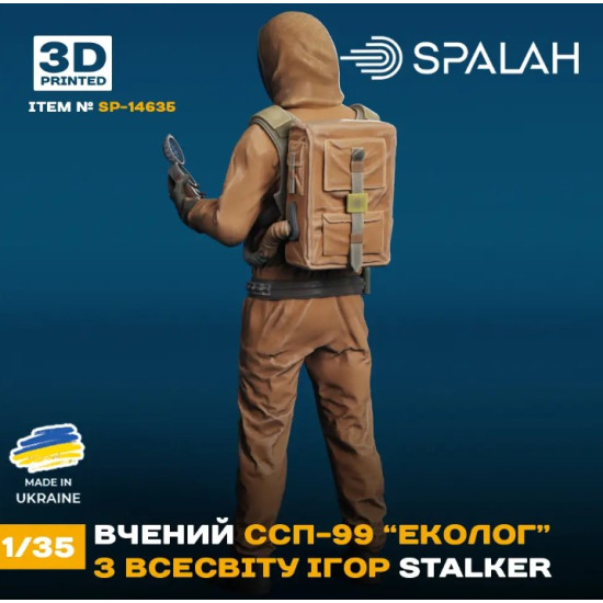 Spalah 14635 1/35 Scientist Ssp-99 Ecologist From The Game Universe Stalker