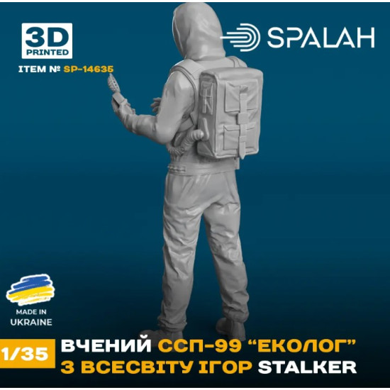 Spalah 14635 1/35 Scientist Ssp-99 Ecologist From The Game Universe Stalker