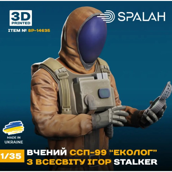 Spalah 14635 1/35 Scientist Ssp-99 Ecologist From The Game Universe Stalker