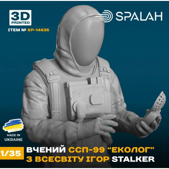 Spalah 14635 1/35 Scientist Ssp-99 Ecologist From The Game Universe Stalker