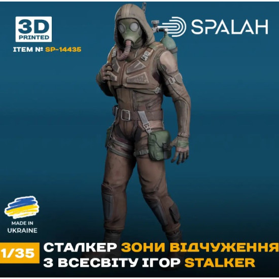 Spalah 14435 1/35 Exclusion Zone Stalker From The Game Universe Stalker