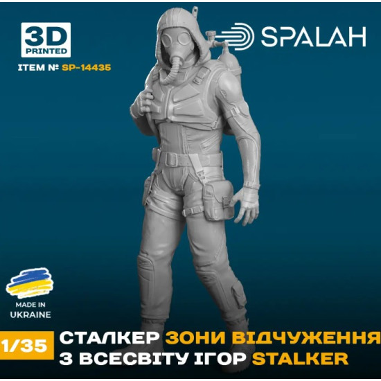 Spalah 14435 1/35 Exclusion Zone Stalker From The Game Universe Stalker