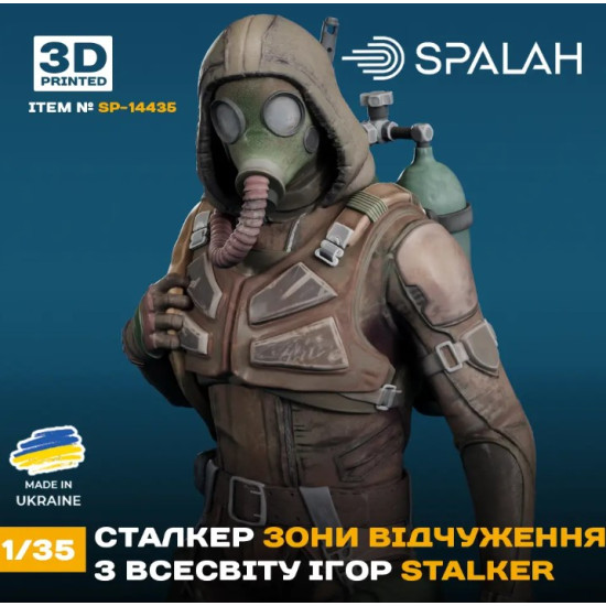 Spalah 14435 1/35 Exclusion Zone Stalker From The Game Universe Stalker