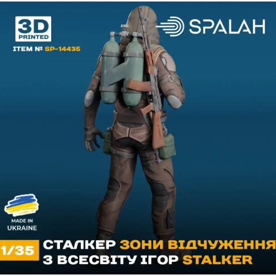 Spalah 14435 1/35 Exclusion Zone Stalker From The Game Universe Stalker