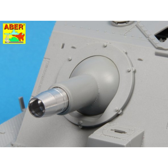 German 15cm StuH 43 barrel for Stu.Pz. IV BRUMBAR, for DragonF 1/35 Aber 35-L110 German 15cm StuH 43 barrel for Stu.Pz. IV BRUMBAR, for DragonF 1/35 Aber 35-L110