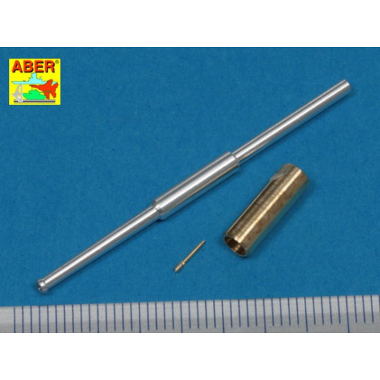 Soviet 45 mm 20 K tank barrel for BT-7 1/35 Aber 35-L112