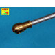 Barrel for British 17pdr Anti-Tank Gun Mk.I with ball-shaped muzzle brake 1/35 Aber 35-L113