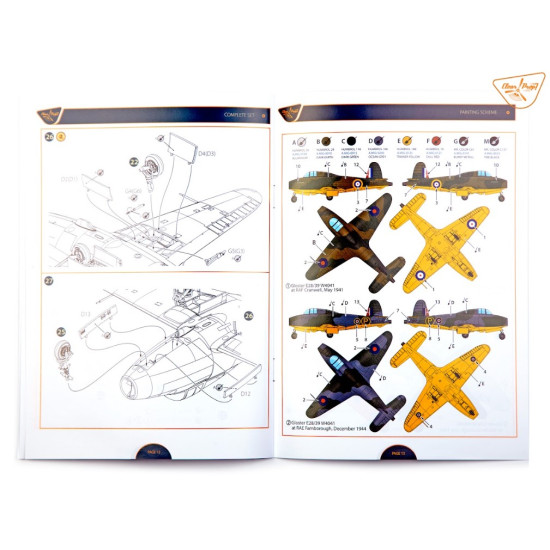 Clear Prop 4823 1/48 Gloster E28/39 Pioneer Plastic Model Kit