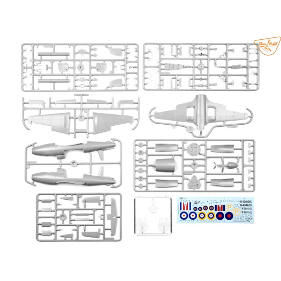 Clear Prop 4823 1/48 Gloster E28/39 Pioneer Plastic Model Kit