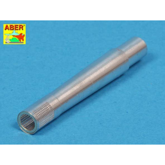 114mm H/18 Howitzer barrel for Finnish Army BT-42 Assault Gun, for Tamiya 1/35 Aber 35-L119