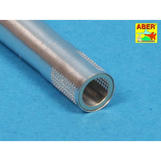 114mm H/18 Howitzer barrel for Finnish Army BT-42 Assault Gun, for Tamiya 1/35 Aber 35-L119