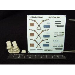 Metallic Details Mdr48260 1/48 Mi-24. Seats