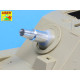 German 15cm StuH 43 barrel for Stu.Pz.IV BRUMBAR, middle/late version, for Tamiya 1/35 Aber 35-L123