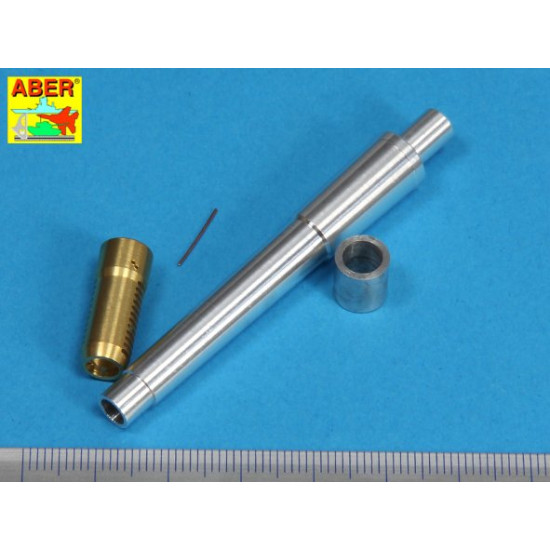 Soviet 152.4mm ML-20S barrel for SU-152, for Bronco/Trumpeter 1/35 Aber 35-L134