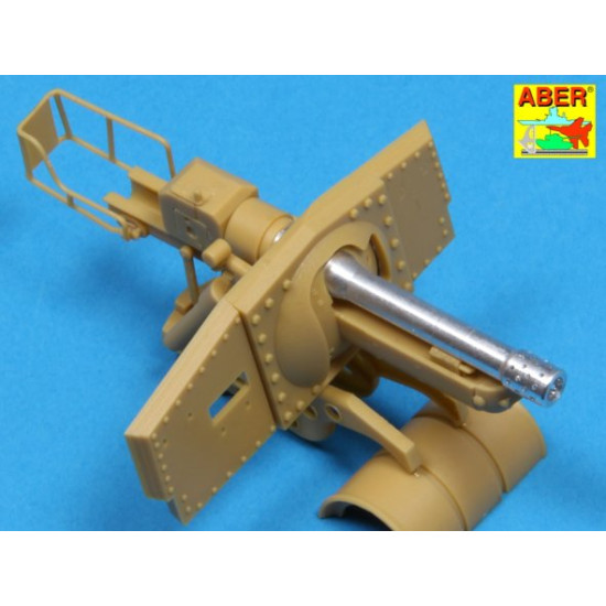 Barrel for Hungarian 40/43M 'Zrinyi' 105mm assault gun, for Bronco 1/35 Aber 35-L139