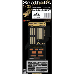 Hgw 132658 1/32 3d Decal Seatbelts For Nakajima B5n2 Kate Infinity Models