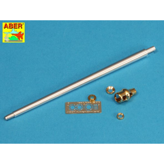 German 88 mm Pak 43/1 L/71 barrel for Elefant, for Tamiya 1/35 Aber 35-L140 German 88 mm Pak 43/1 L/71 barrel for Elefant, for Tamiya 1/35 Aber 35-L140