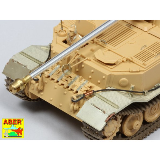 German 88 mm Pak 43/1 L/71 barrel for Elefant, for Tamiya 1/35 Aber 35-L140 German 88 mm Pak 43/1 L/71 barrel for Elefant, for Tamiya 1/35 Aber 35-L140