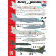 Cta Models 015 1/72 Decal Harriers 1st Generations And Two Seater