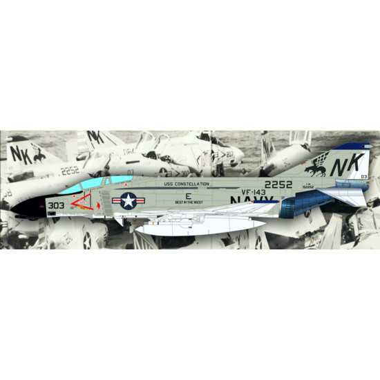 Cta Models 032 1/72 Decal Phantom Collection Pt.2 F-4g Vf-213, F-4j Vmfa-333