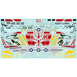 Cta Models 039 1/72 Decal 1/72 Tomcat Collection Pt.1 Early F-14a 4 Markings