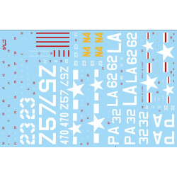 Cta Models 056 1/72 Decal Supermarine Seafire Faa, Aeronavale, 6 Markings