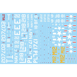 Cta Models 058 1/72 Decal Grumman F8f Bearcat All Types Of This Aircraft, Usn