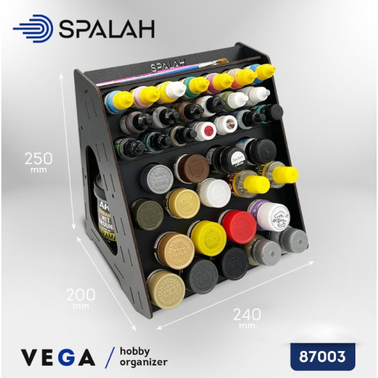 Spalah 87003 Paint And Glue Stand Hobby Organizer Vega