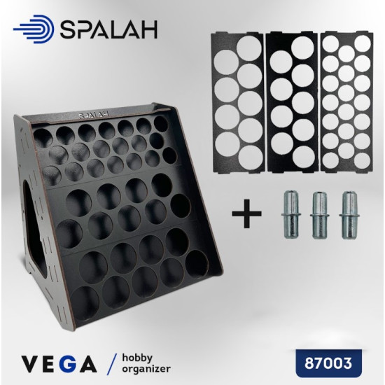 Spalah 87003 Paint And Glue Stand Hobby Organizer Vega