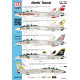 Cta Models 046 1/144 Decal Colorful Tomcats Early F-14a Vf-1, Vf-142, Vf-211, Vf-21, Vf-84