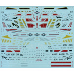 Cta Models 046 1/144 Decal Colorful Tomcats Early F-14a Vf-1, Vf-142, Vf-211, Vf-21, Vf-84