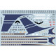 Cta Models 071 1/144 Decal For Boeing 707-436 Boac