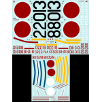 Cta Models 064 1/35 Decal Nakajima B5n2 11 Markings, January 1941 October 1945