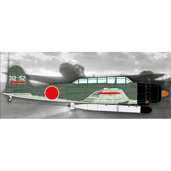 Cta Models 064 1/35 Decal Nakajima B5n2 11 Markings, January 1941 October 1945