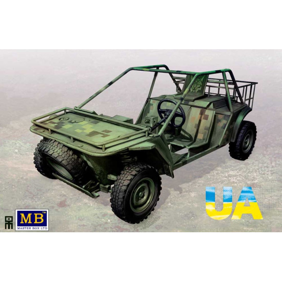 Master Box 35239 1/35 Buggy Mongoose. The Ukrainian Combat Vehicle, Basic Version. Russian-ukrainian War Series