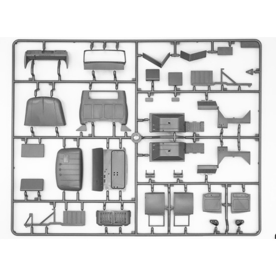 Icm 35019 1/35 Zil-131 With Driver Armed Forces Of Ukraine Plastic Model Kit