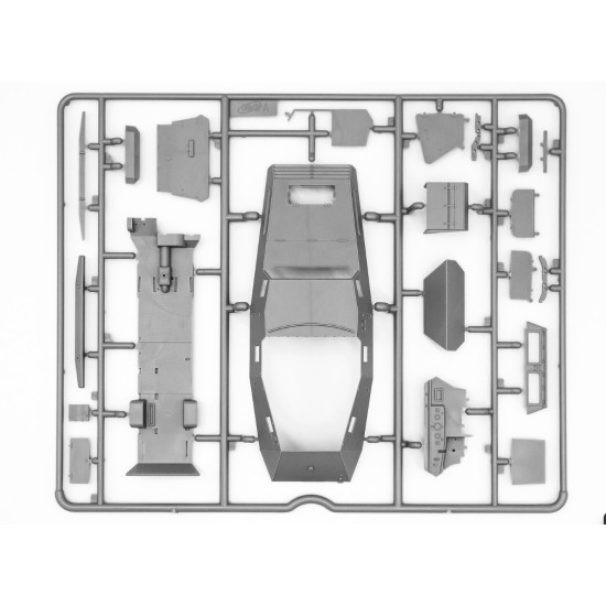 Icm Ds3525 1/35 Wehrmacht Armored Vehicles Plastic Model Kit