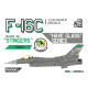 Rise144 Models Rmd003 1/144 F-16c Decals Stingers Ohio Ang. Vol.1 Have Glass Scheme