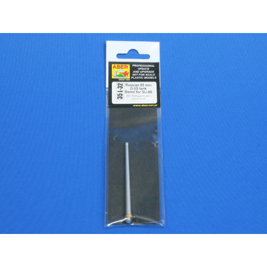 Russian 85 mm D-5S tank Barrel for SU-85 1/35 Aber 35-L32 Russian 85 mm D-5S tank Barrel for SU-85 1/35 Aber 35-L32