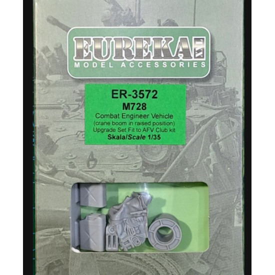 Eureka Er-3572 1/35 Combat Engineer Vehicle Crane Boom In Raised Position Upgrade Set Fit To Afv Club Kit