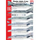 Cta Models 023 1/72 Decal Phantom Shades Of Gray Low Viz F-4j/N/S And Rf-4b