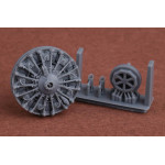 Sbs 72085 1/72 Finnish Brewster B-239 Engine And Exhaust Set
