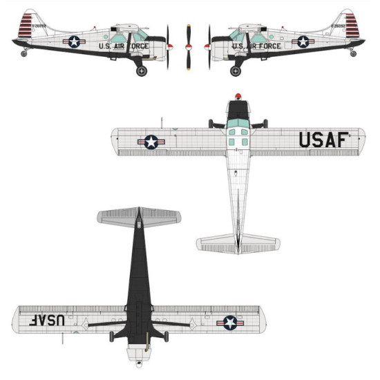 Dora Wings 48059 1/48 L20a/U6a Beaver Plastic Model Kit