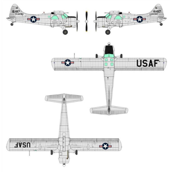 Dora Wings 48059 1/48 L20a/U6a Beaver Plastic Model Kit