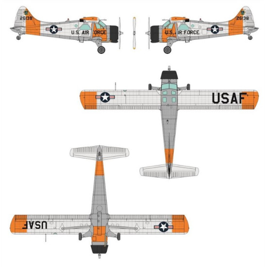 Dora Wings 48059 1/48 L20a/U6a Beaver Plastic Model Kit