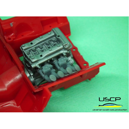 Uscp 24a103 1/24 Weber Carburetors Set