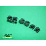 Uscp 24a103 1/24 Weber Carburetors Set